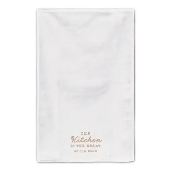 Heart Of The Home Tea Towel Set White {5}