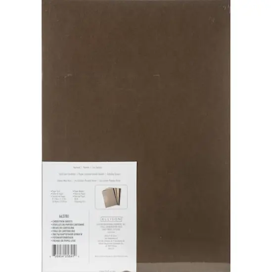 Sizzix® Textured Neutral 8.25" x 11.75" Cardstock, 60 Sheets {4}