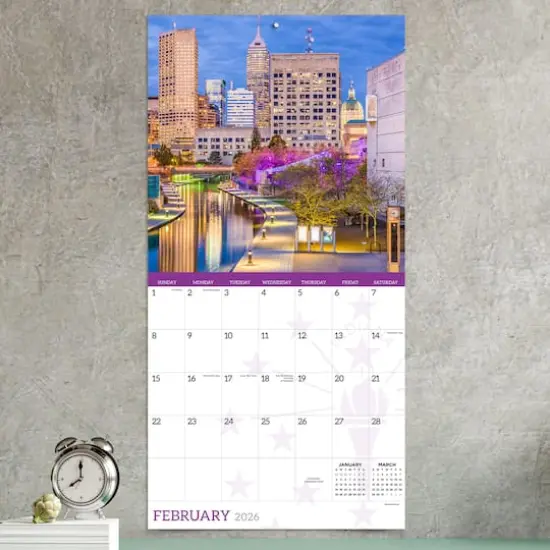 2026 Indiana Wall Calendar {4}
