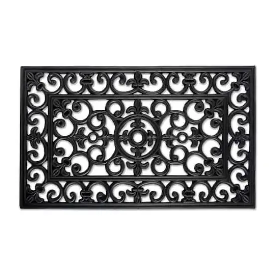 DII&reg; Rubber Scroll Doormat {1}