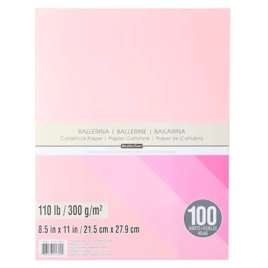 Ballerina 8.5" x 11" Cardstock Paper by Recollections&trade;, 100 Sheets {5}