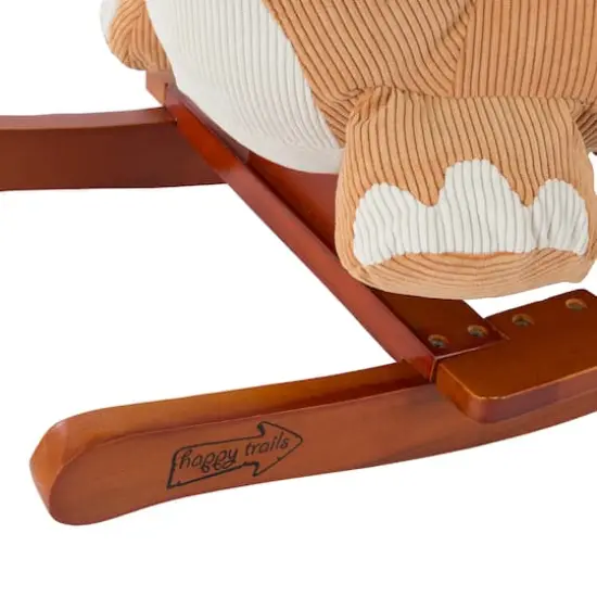 Toy Time Plush Rocking Horse Ride-On with Seat {9}