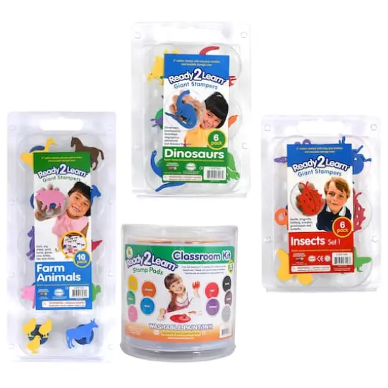 Ready2Learn&trade; Giant Stampers & Stamp Pad Kit {1}