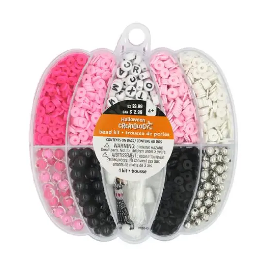 Pink Pumpkin Bead Kit by Creatology&trade; {4}