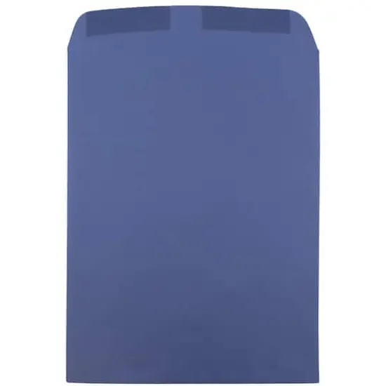 JAM Paper 10" x 13" Presidential Blue Open End Catalog Premium Envelopes, 100ct. {3}