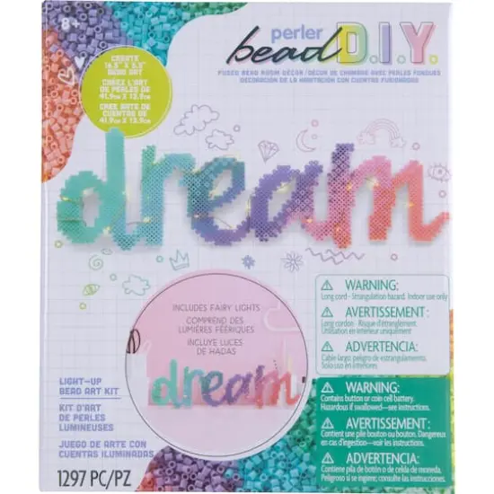 Perler&reg; Bead DIY Dream Light-Up Bead Art Kit {1}