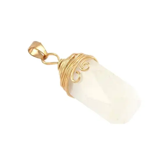 Irregular White Quartz Pendant by Bead Landing&trade; {3}