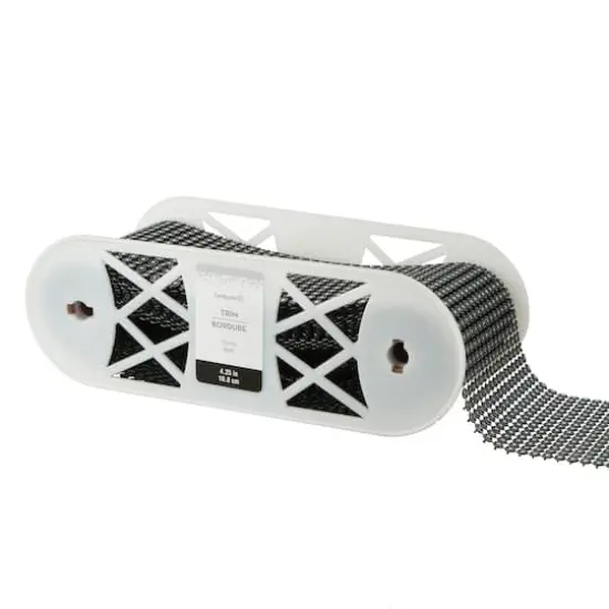 4.25" Black Diamond Mesh Trim by Celebrate It&reg; {4}