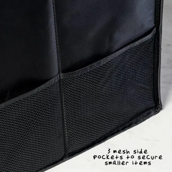 Honey Can Do Black Collapsible Large Folding Trunk Organizer {5}