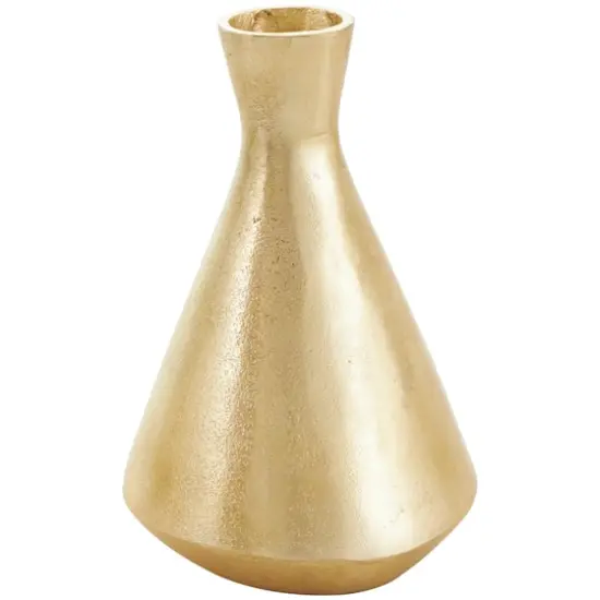 CosmoLiving by Cosmopolitan Contemporary Aluminum Vase Set Gold {7}