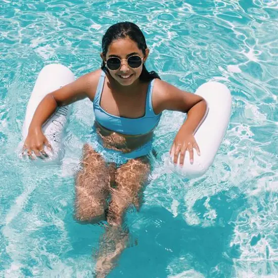 Rae Dunn Bee Happy Kids Hammock Float {5}