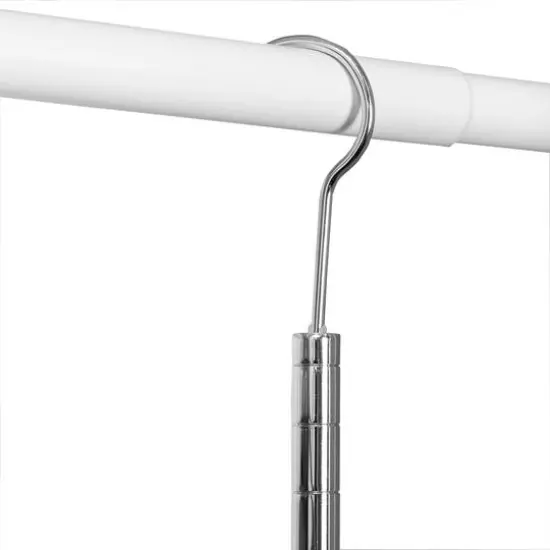 Honey Can Do Chrome Adjustable Hanging Closet Rod {6}