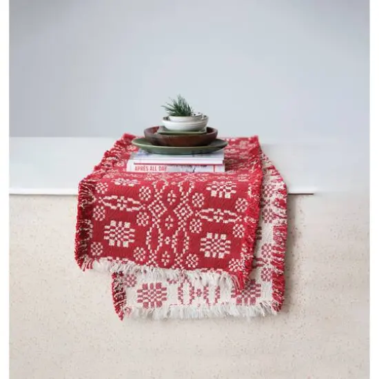 Hello Honey&reg; 6ft. Two-Sided Woven Table Runner {3}