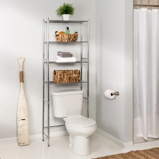 Honey Can Do Over-the-Toilet 4 Tiers Storage Shelf {5}