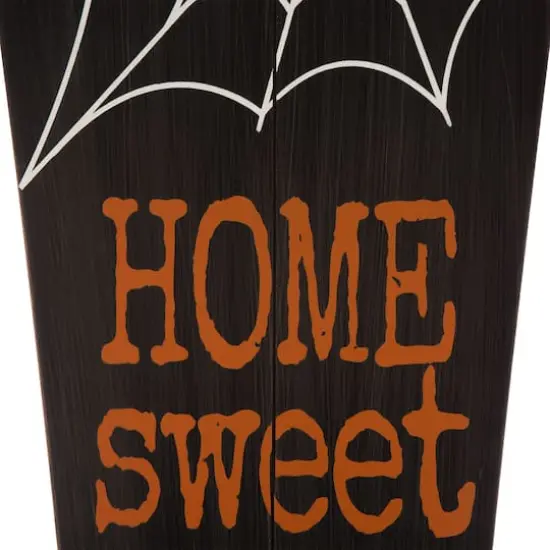 Glitzhome&reg; 3.5ft. Halloween Wooden Coffin Porch Leaning D&eacute;cor {5}
