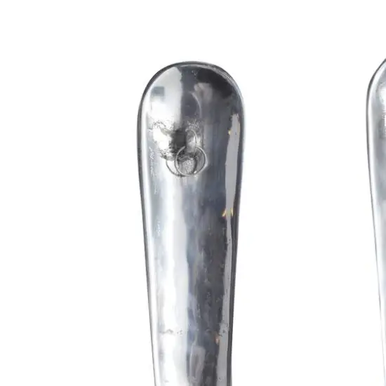 Silver Aluminum Utensils Wall Decor Set {6}