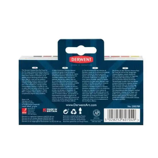 Derwent Inktense Paint Pan Set #2 {4}