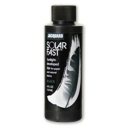 Jacquard SolarFast&trade; Dye, 4oz. Black {1}