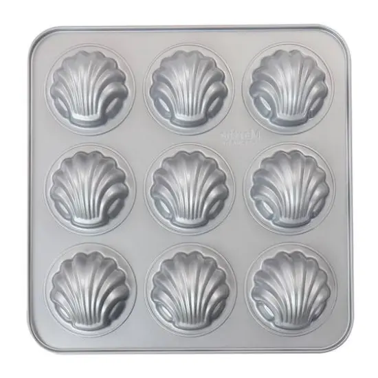 Martha Stewart 11" 9-Cup Carbon Steel Madeline Pan {7}