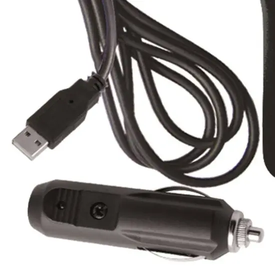 Brentwood GEOJUG 16oz. Black Stainless Steel 12V Heated Travel Mug {4}