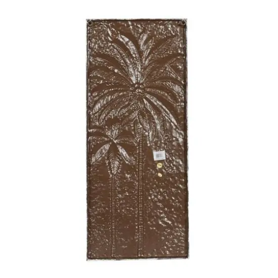 33" Gold Iron Coastal Palm Trees Wall D&eacute;cor {6}