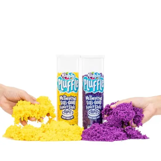Educational Insights Playfoam Purple 'n Yellow Pluffle Set {1}