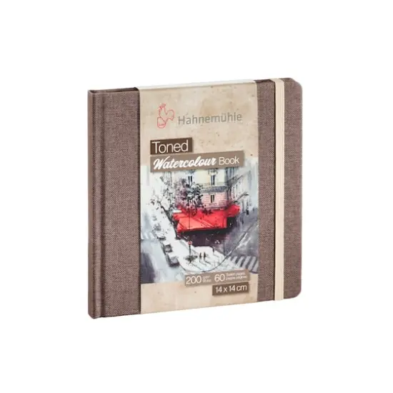 Hahnem&uuml;hle Toned Watercolour Paper Book {1}