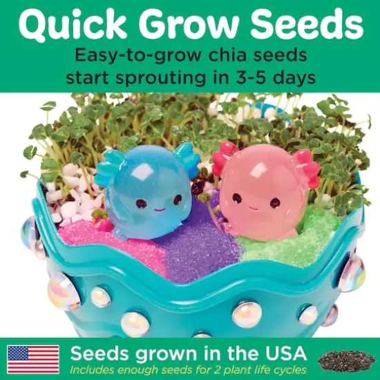 Creativity for Kids® Axolotl Mini Garden {7}