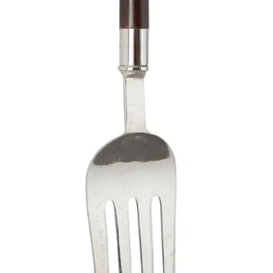 Silver Eclectic Wall Decor, Set of 2 5", 22" {4}