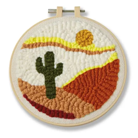 Desert Cactus Punch Needle Kit by Loops & Threads&reg; {1}