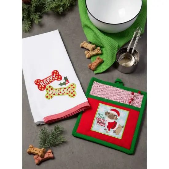 DII&reg; Christmas Pup Kitchen Gift Set {6}