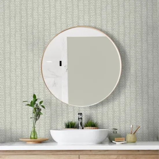 Surface Style Kumo Branch Peel & Stick Wallpaper Pewter {7}