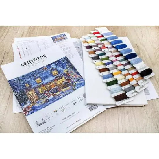 Letistitch Cottage Glow Counted Cross Stitch Kit {6}
