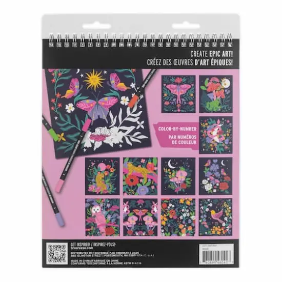 VIVID by Brea Reese&reg; Botanical Marker Color-by-Number Kit {5}