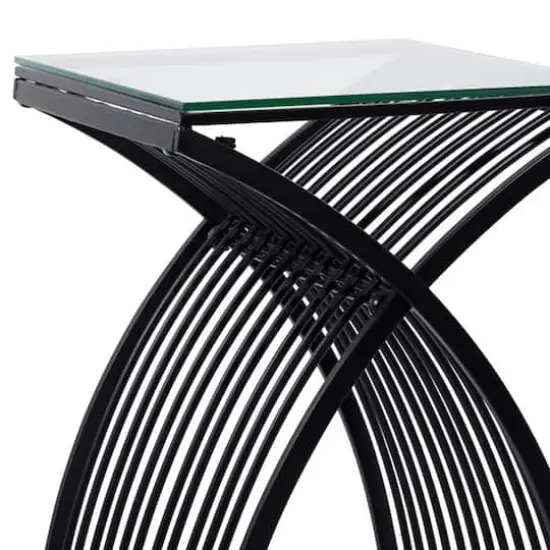 Black Metal Eclectic Outdoor Seating Set {7}