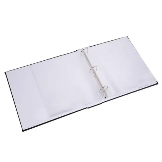 D-Ring Mega Scrapbook Album by Recollections&reg; Black {4}