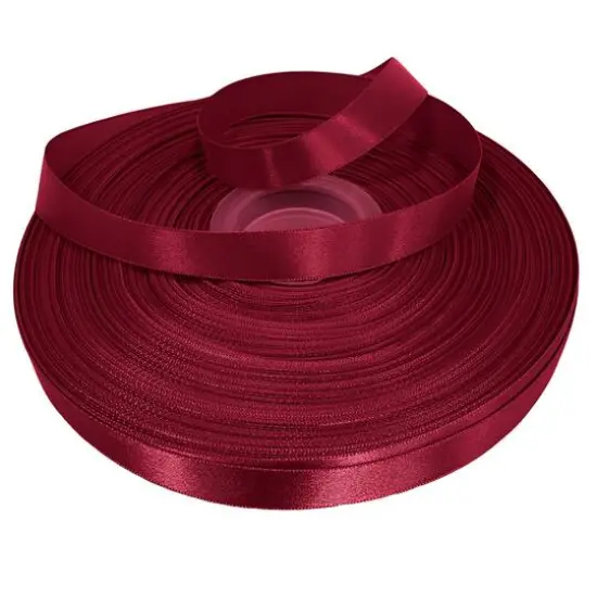 Gwen Studios Single Faced Satin Ribbon Burgundy {4}