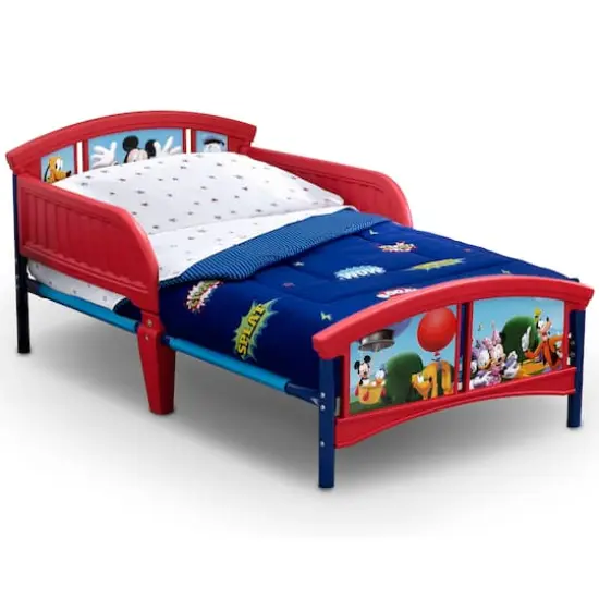 Disney&reg; Mickey Mouse Plastic Toddler Bed {1}