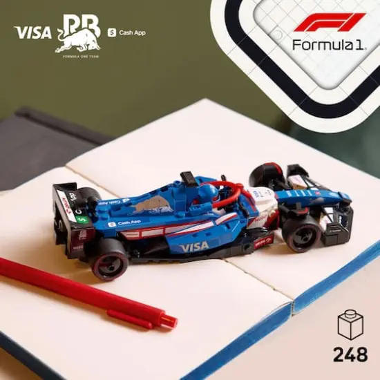 LEGO&reg; Speed Champions Visa Cash App RB VCARB 01 F1&reg; Race Car Vehicle Kit 77246 {5}