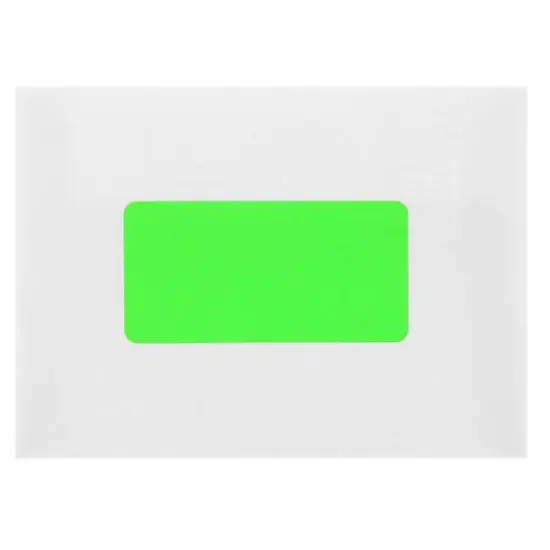 JAM Paper Standard Address Labels, 120ct. Neon Fluorescent Green {7}