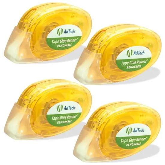 AdTech&reg; Removable Tape Glue Runner&trade;, 4ct. {1}