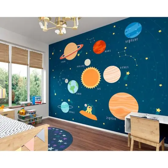 ohpopsi Outer Space Wall Mural {3}