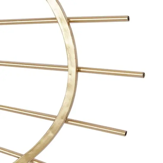 CosmoLiving by Cosmopolitan Gold Metal Contemporary Wall Mirror, 34" x 22" x 1" {5}