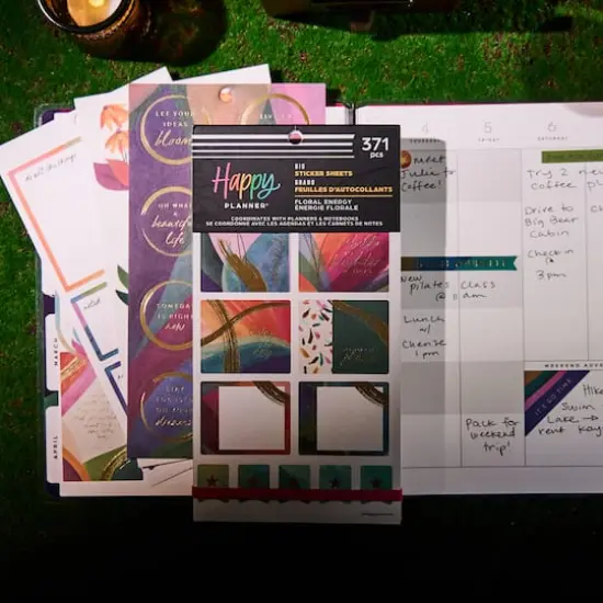 The Big Happy Planner&reg; Floral Energy {12}