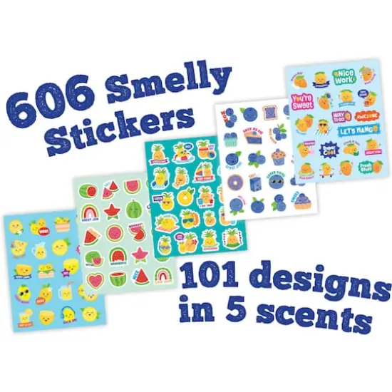 Teacher Created Resources® Fruit Smoothie Smelly Stickers, 606 Stickers {3}