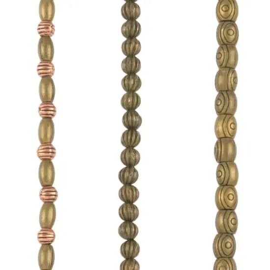 Brass & Copper Oxidized Metal Mixed Beads by Bead Landing™ {1}