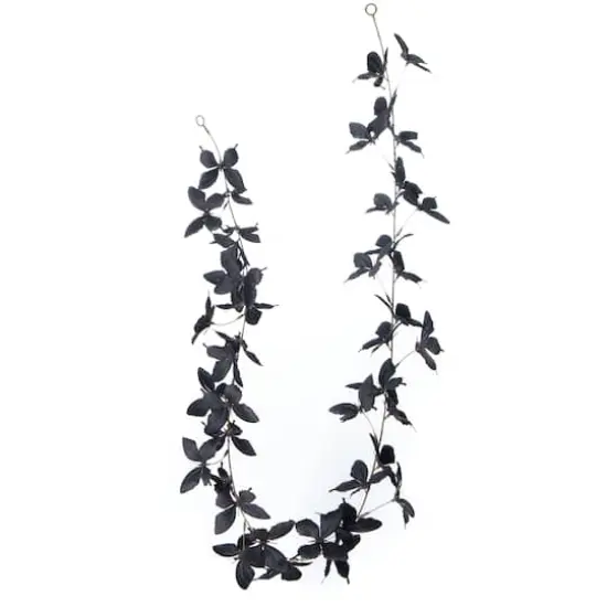 5ft. Black Butterfly Coiled Garland by Ashland&reg; {1}