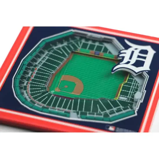 MLB 3D StadiumView Coasters Detroit Tigers {5}