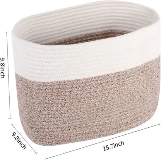 NEX&trade; Cotton Rope Storage Baskets, 3ct. {3}