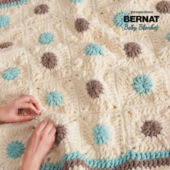 4 Pack Bernat&reg; Baby Blanket&trade; YarnPebble Dot {6}